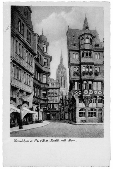 Frankfurt am Main, Alter Markt mit Dom
