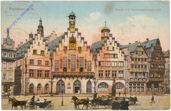 Frankfurt am Main, Römer mit Gerechtigkeitsbrunnen