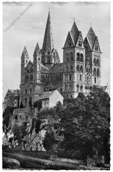 Limburg a.d. Lahn, Dom von der Lahnbrücke gesehen