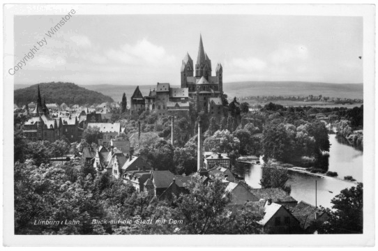 Limburg a.d. Lahn, Blick auf die Stadt mit Dom