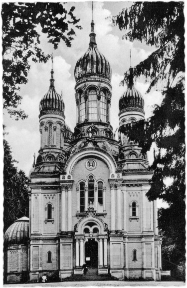 Wiesbaden, Griechische Kapelle auf dem Neroberg