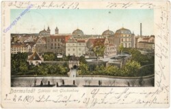 Darmstadt, Schloss mit Glockenbau