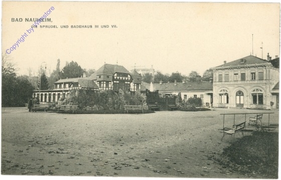 Bad Nauheim, Die Sprudel und Badehaus III und VII
