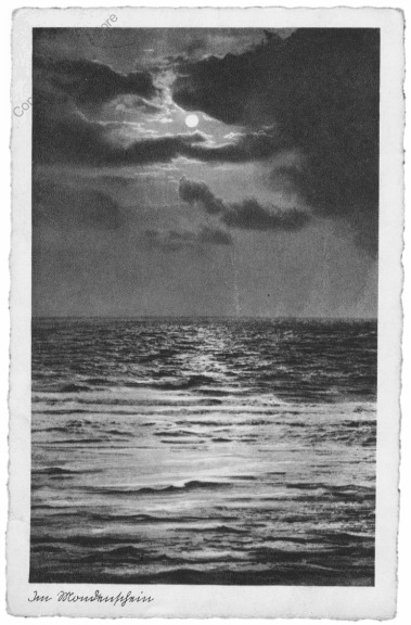 ak201029 Ostseebad Graal-Müritz, Im Mondenschein