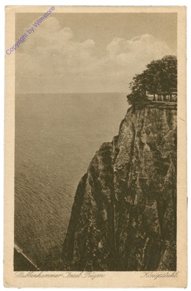 Stubbenkammer, Insel Rügen, Königstuhl