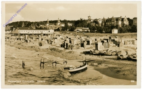 ak201072 Ostseebad Zinnowitz, Strand