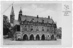 ak201085 Goslar, Rathaus