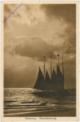 Norderney, Abendstimmung