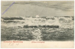 Nordseebad Spiekeroog, Sonnen-Untergang