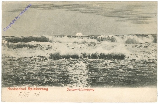 Nordseebad Spiekeroog, Sonnen-Untergang