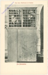 ak201145 Goslar, Rathaus, Die Beisskatze