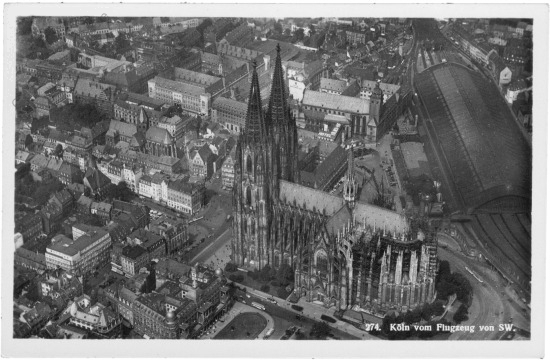 Köln, vom Flugzeug aus