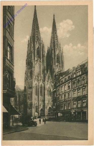 ak201183 Köln, Dom, Westseite