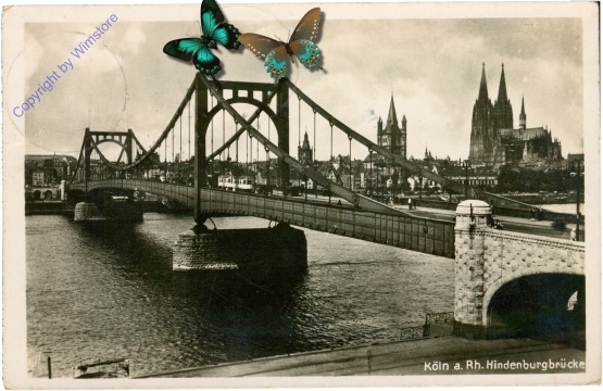 Köln, Hindenburgbrücke