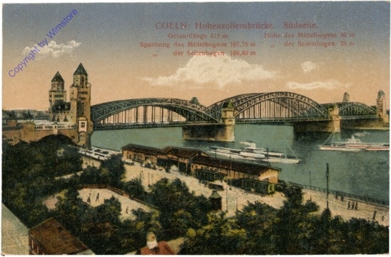 Köln, Hohenzollernbrücke