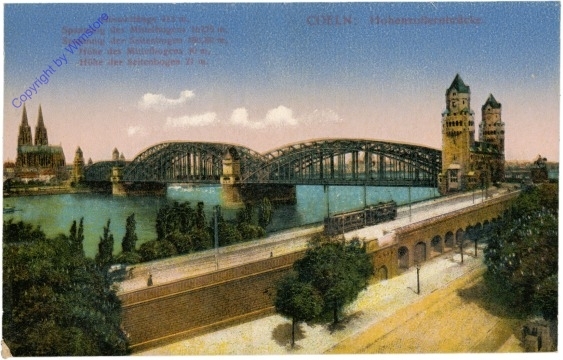 Köln, Hohenzollernbrücke
