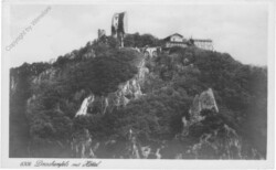 ak201222 Drachenfels, mit Hotel