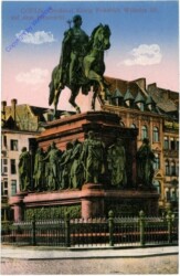 ak201225 Köln, Denkmal König Friedrich Wilhelm III.