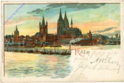 ak201236 Köln, Panorama