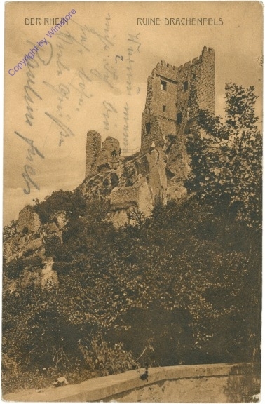 Drachenfels, Ruine