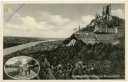 Drachenfels, mit Blick auf Königswinter