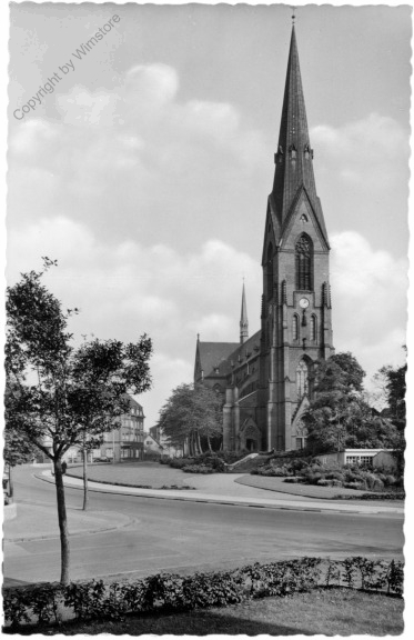 Lünen, Partie an der kath.Kirche