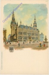 ak201298 Aachen, Rathaus