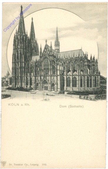 ak201303 Köln, Dom, Südseite
