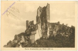 ak201333 Drachenfels, Ruine