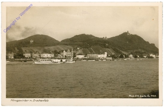Königswinter, mit Drachenfels