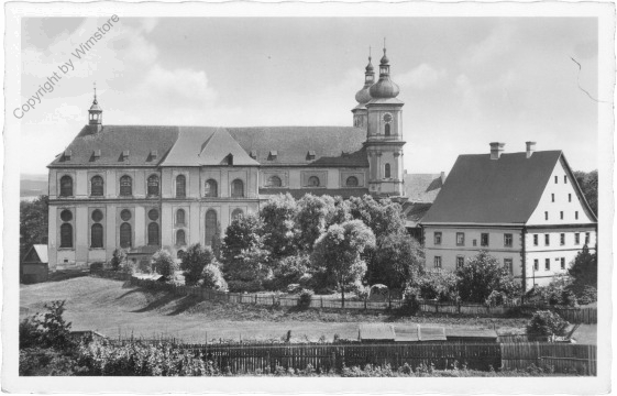 Waldsassen, Stiftkirche mit Amtsgericht