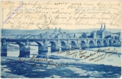 Koblenz am Rhein, mit Moselbrücke