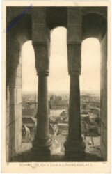 ak201450 Worms, Blick vom Dom auf den Andreasplatz