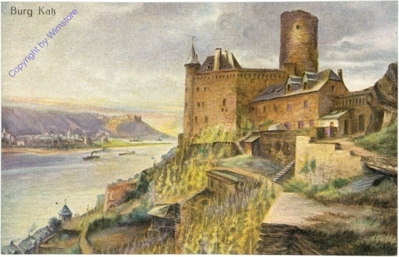 ak201464 St. Goarshausen, Burg Katz