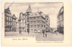 Mainz, Alt-Mainz, Liebfrauenplatz u. Fischthorstrasse