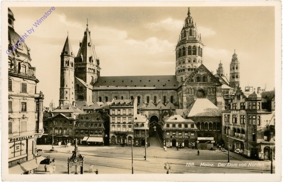 Mainz, Der Dom von Norden