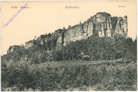 Sächsische Schweiz, Pfaffenstein, Barbarine