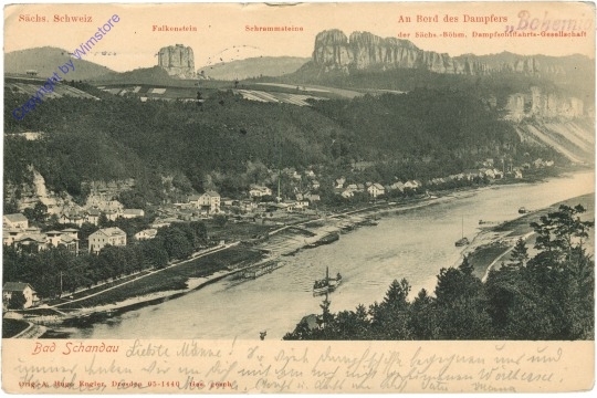 Bad Schandau, Ansicht