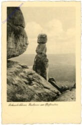 Sächs. Schweiz, Barbarine am Pfaffenstein