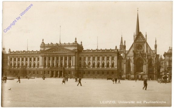 ak201566 Leipzig, Universität mit Paulinerkirche