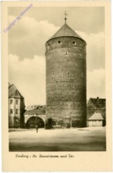 Freiberg i. Sa., Donatsturm und Tor