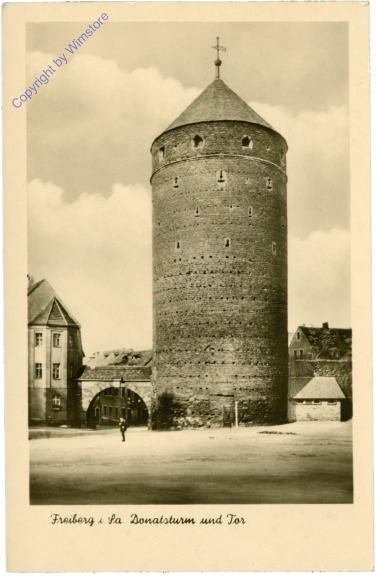 Freiberg i. Sa., Donatsturm und Tor