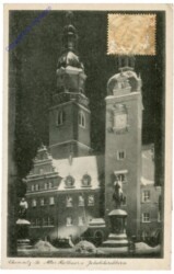 Chemnitz, Altes Rathaus und Jakobikirchturm