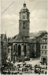Meißen, Frauenkirche mit Glockenspiel