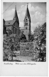 Quedlinburg, Motiv aus dem Schlossgarten