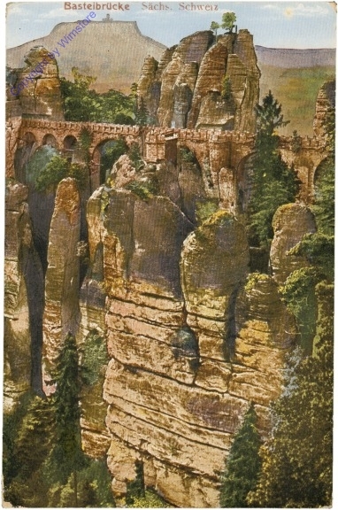 Sächs. Schweiz, Basteibrücke