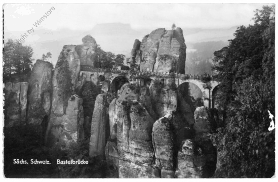 Sächs. Schweiz, Basteibrücke