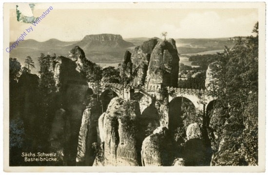 Sächs. Schweiz, Basteibrücke