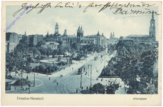Dresden, Neustadt, Albertplatz