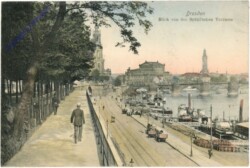 Dresden, Blick von der Brühl'schen Terrasse